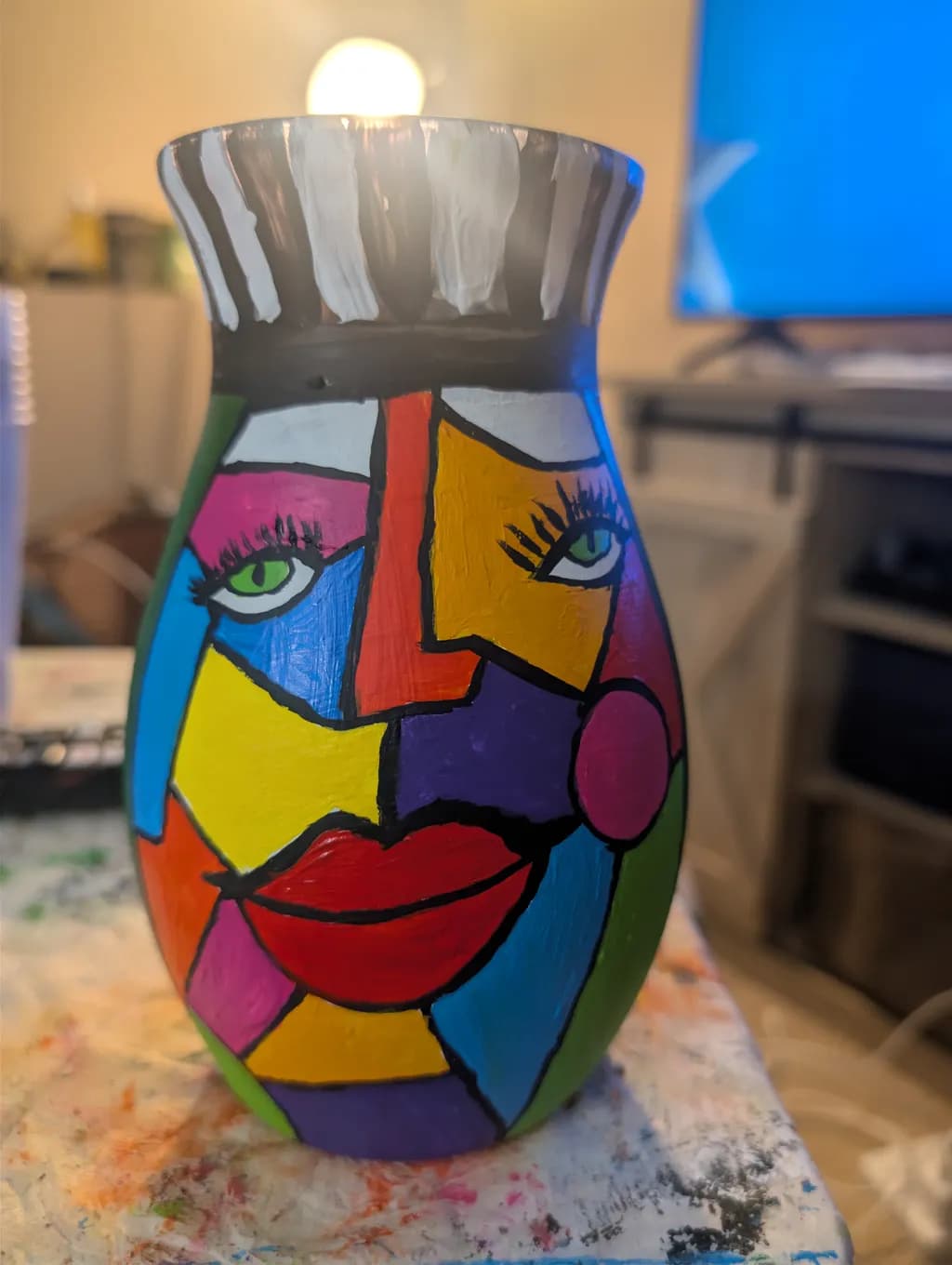 Colorblock Visage