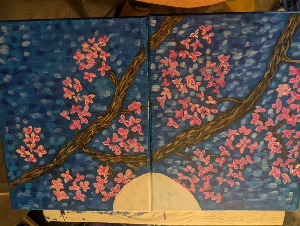Moonlit Blossoms