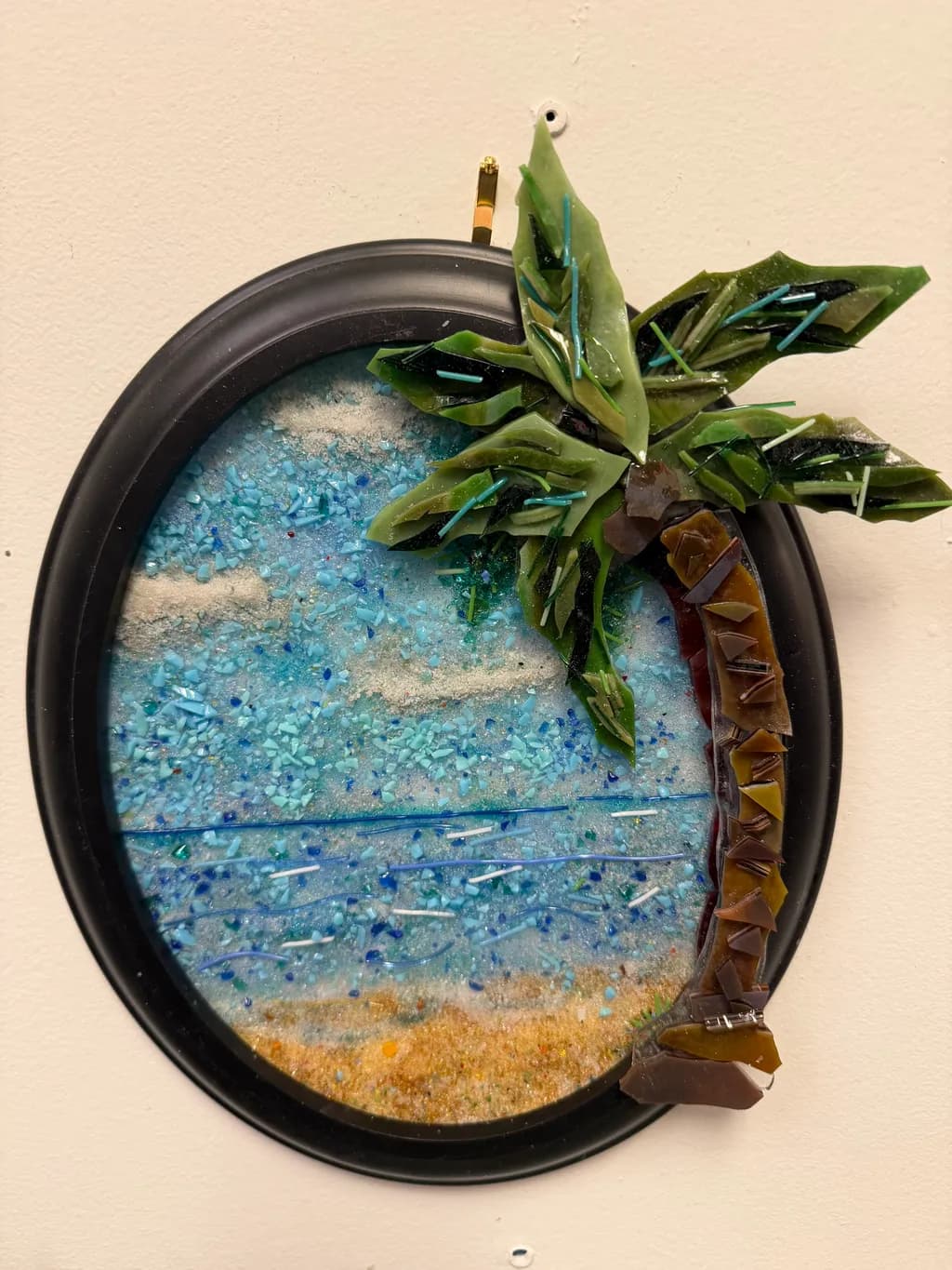 Glass Palm Mosaic