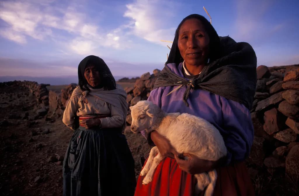 Living Incas with Lamb