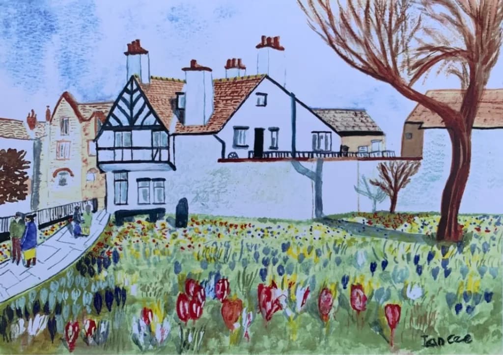 Cottage Garden View