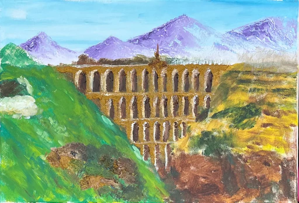Mountain Bridge View