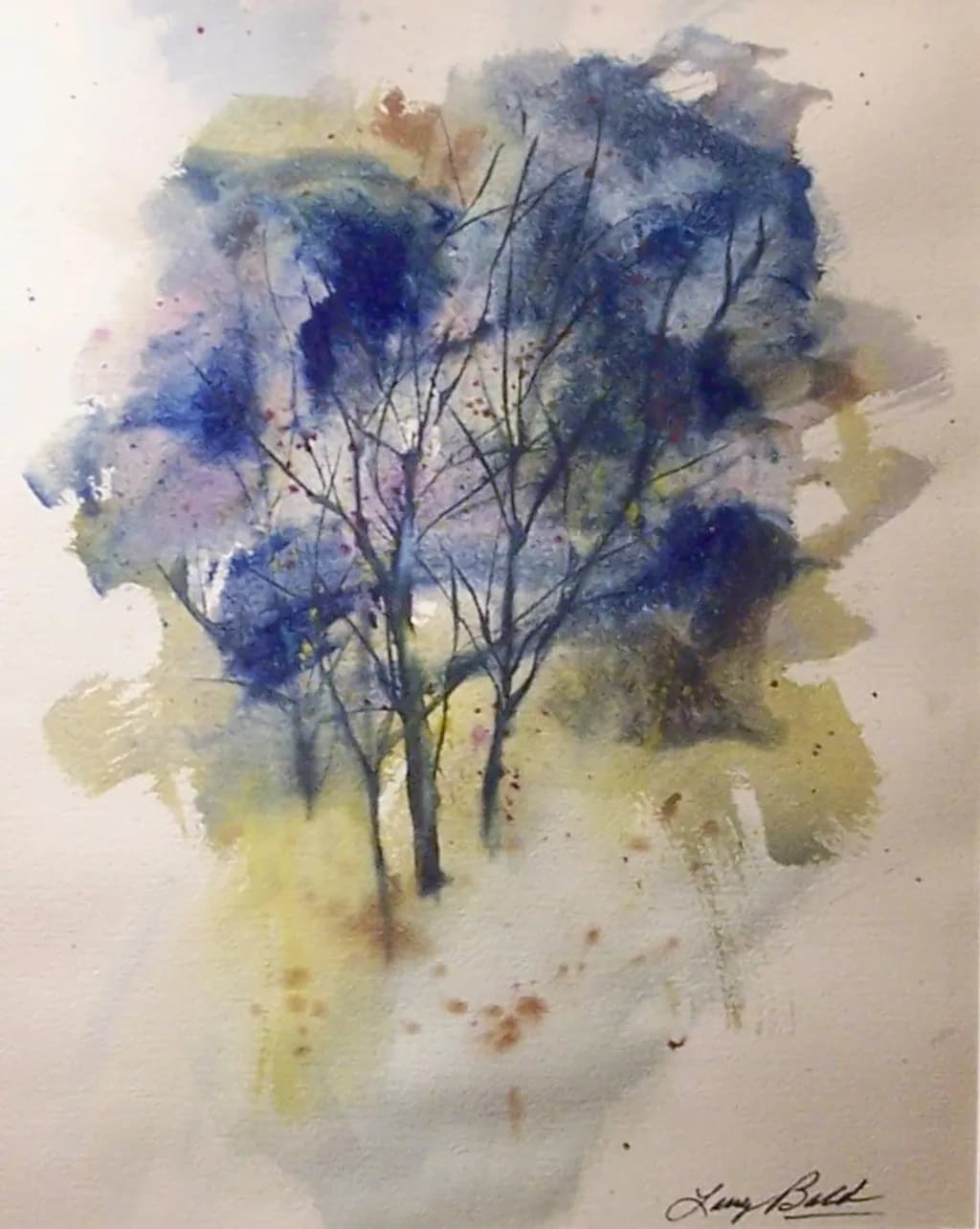 Blue Mist Trees