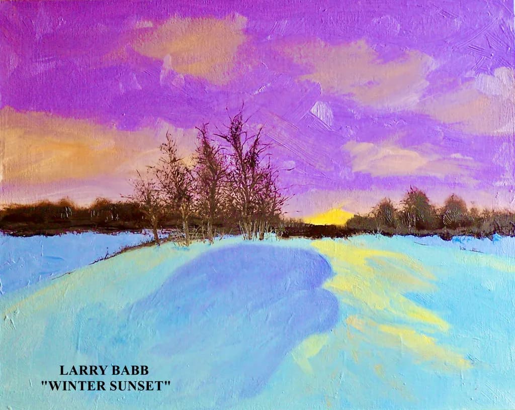 Winter Sunset
