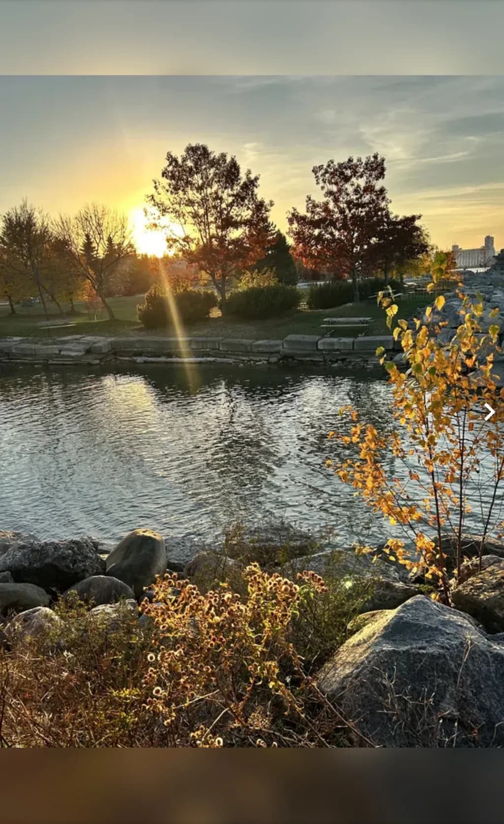 Autumn River Glow