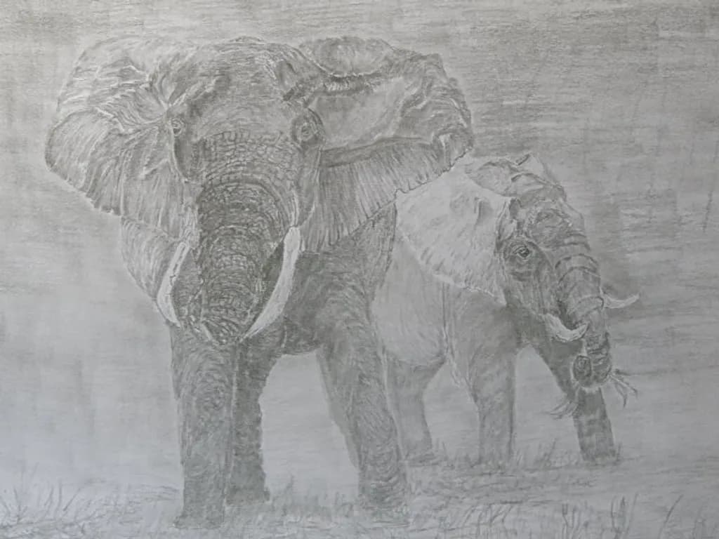 Springtime Elephants