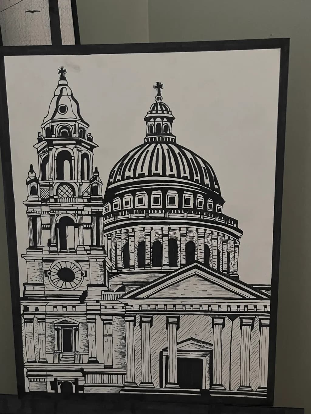 St. Paul's Silhouette