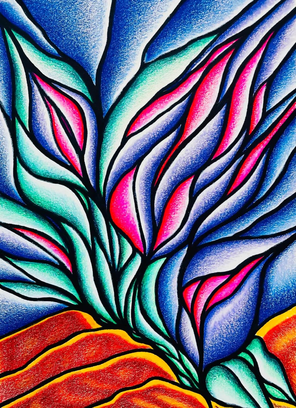 Flame Blossoms