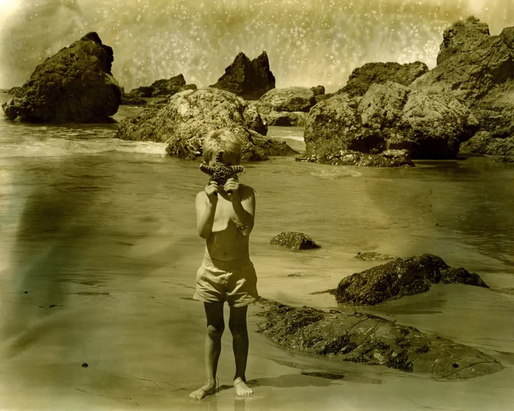 Jordan with Starfish