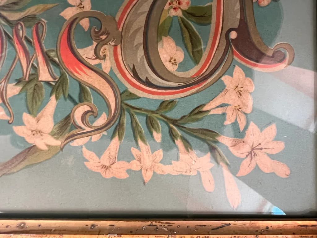 Floral Scrollwork