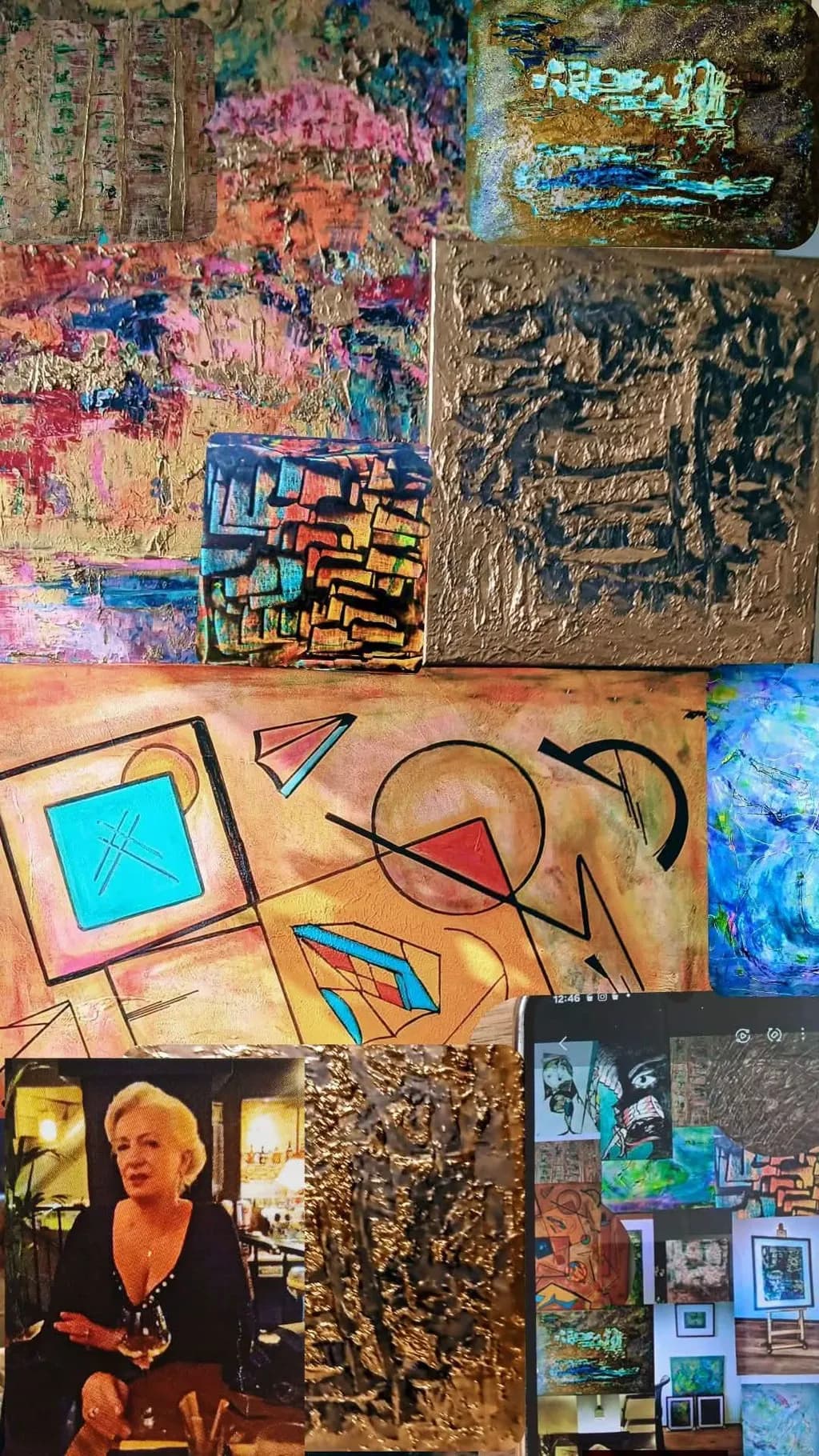 Abstract Collage