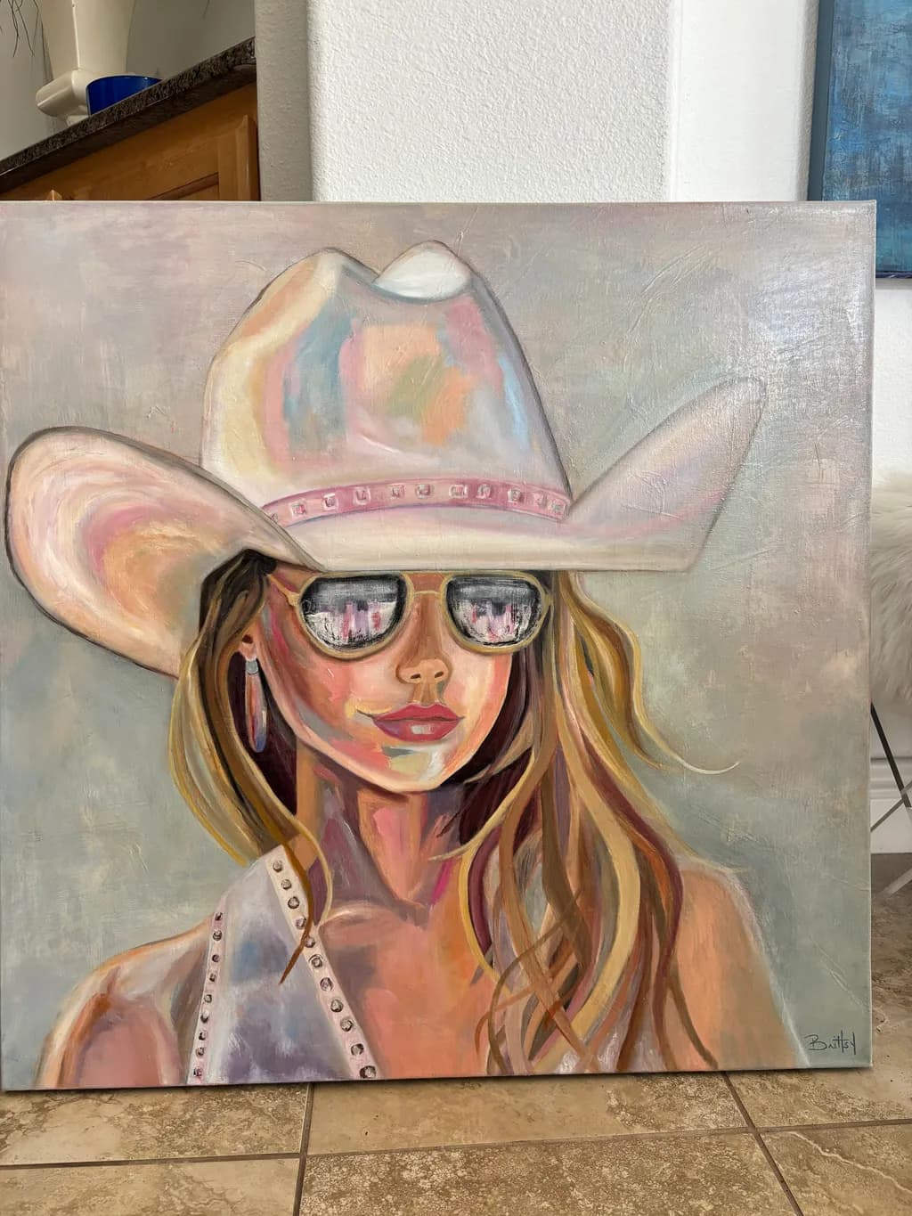 Cowgirl Reflection