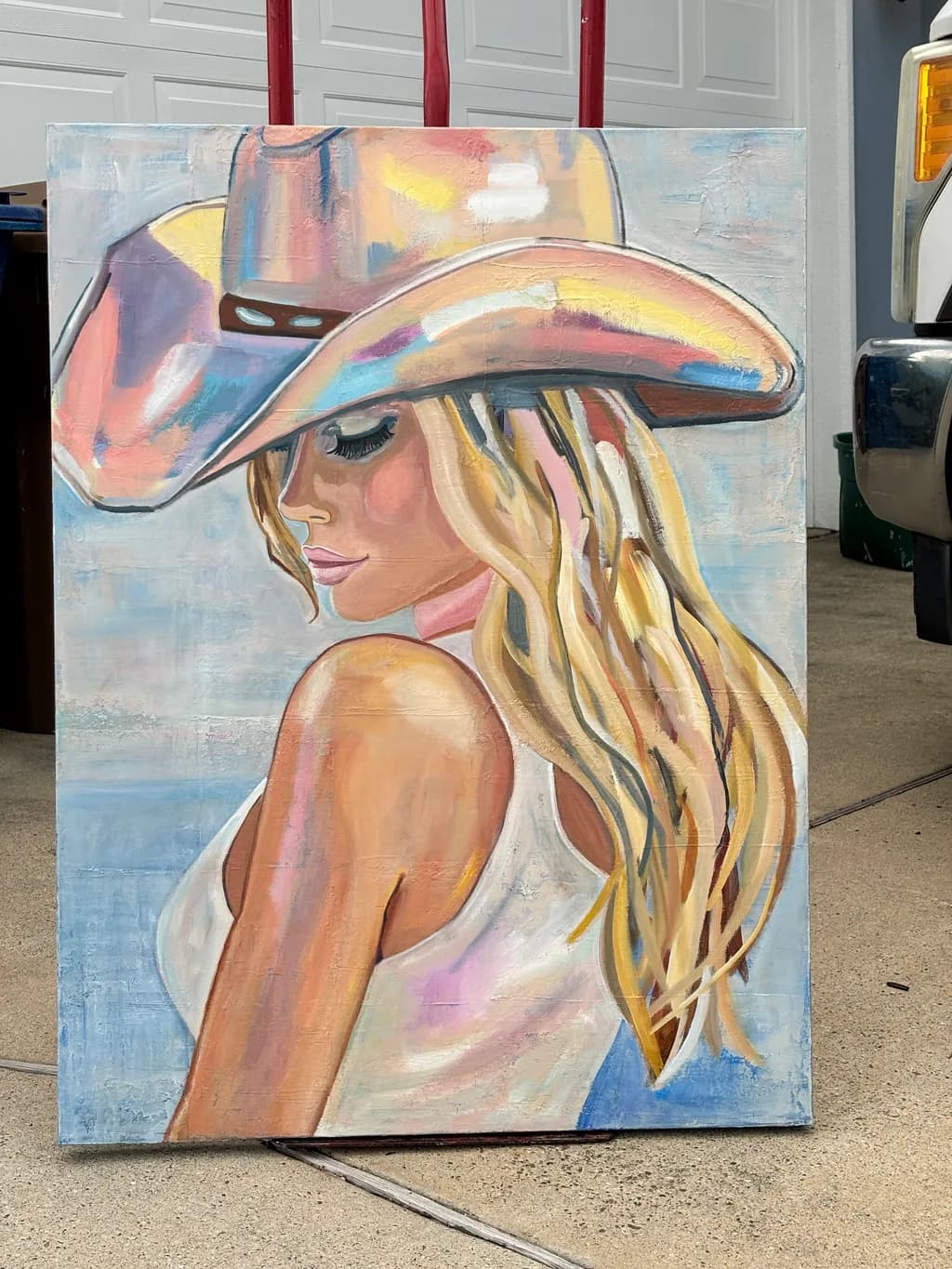 Cowboy Hat Portrait