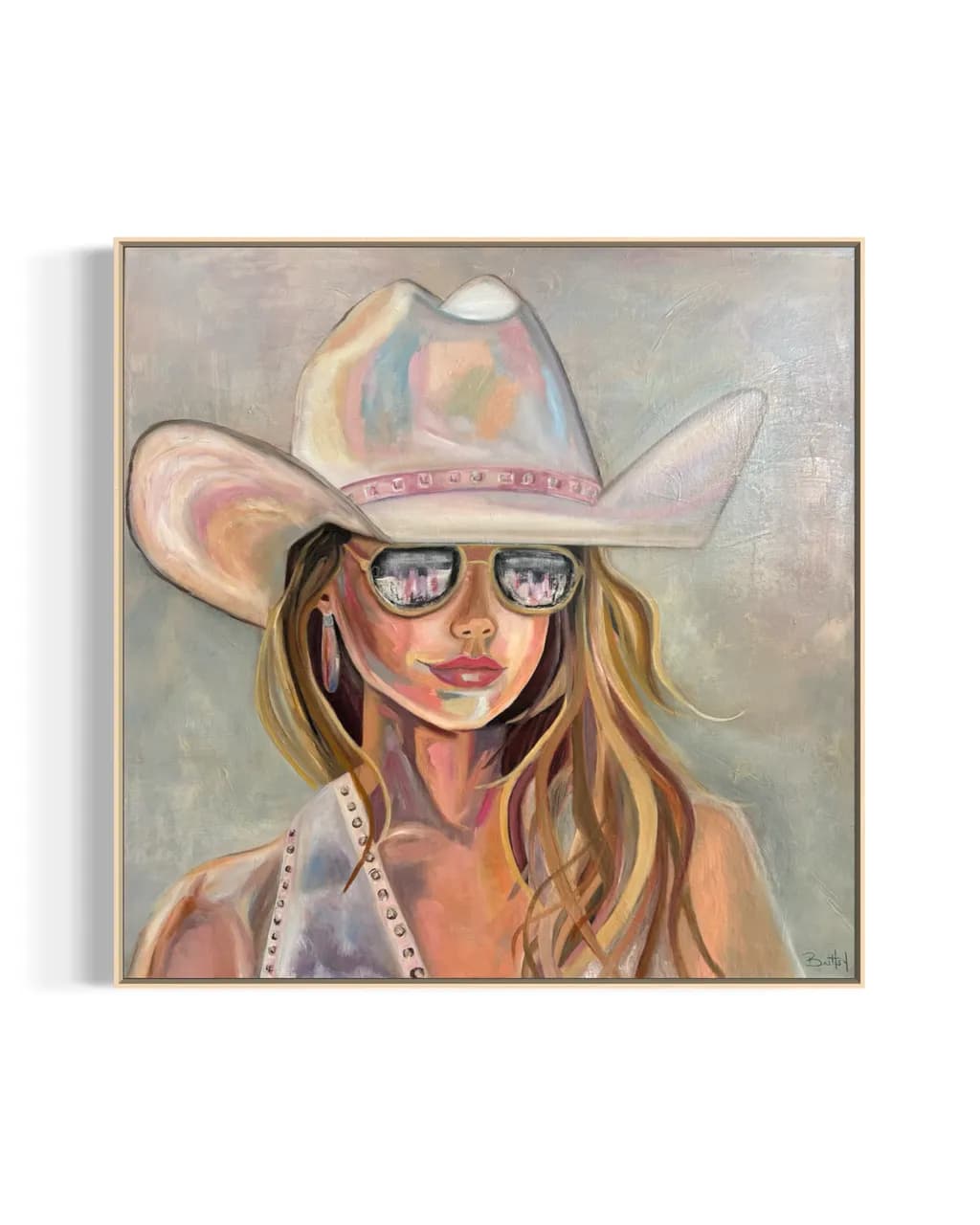 Cowgirl Reflection