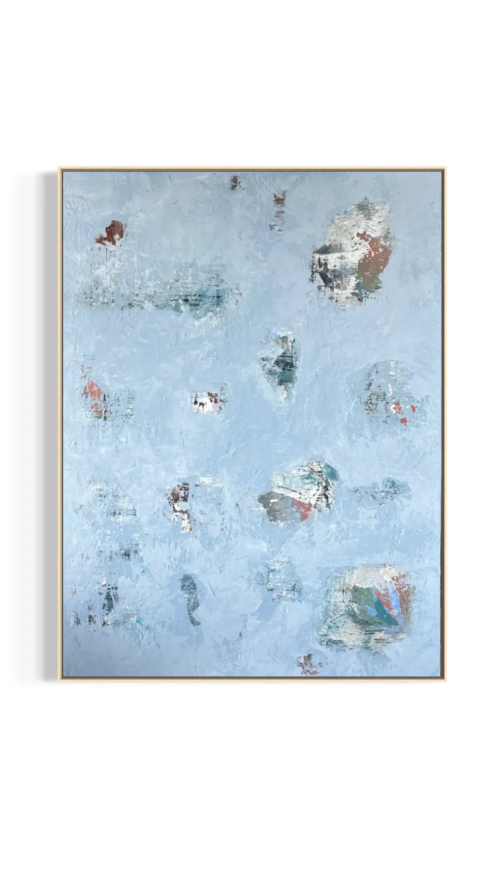 Textured Blue Abstract