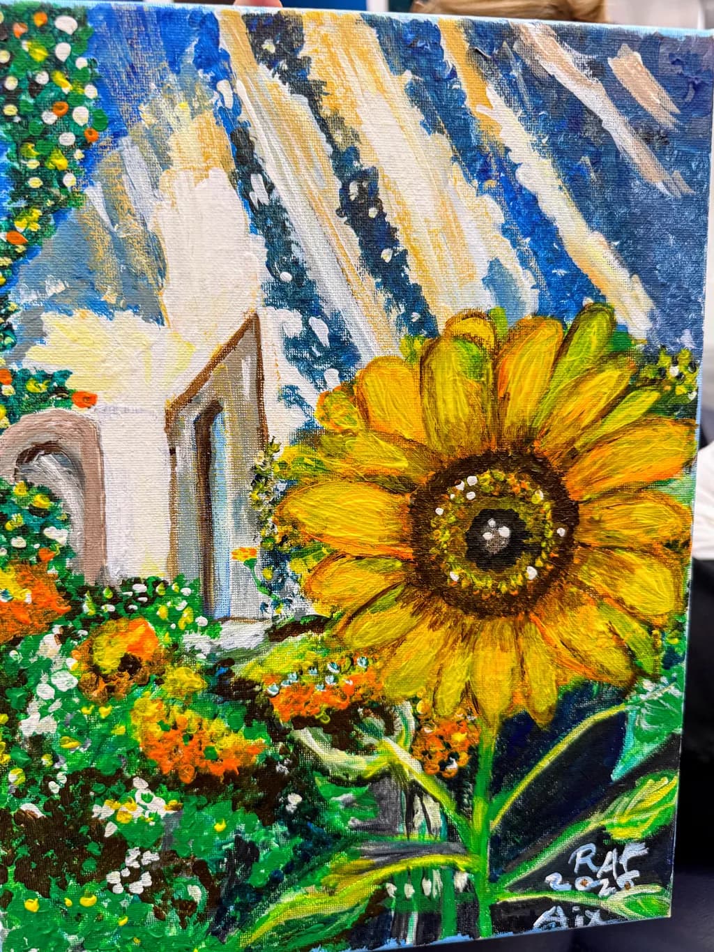 Sunflower Garden Arch
