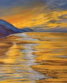 Golden Sands Reflection
