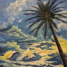 Twilight Palms