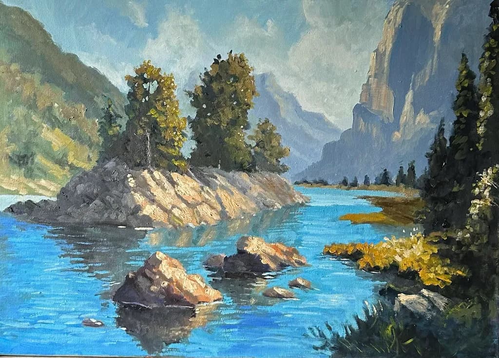 Rock Island Riverscape