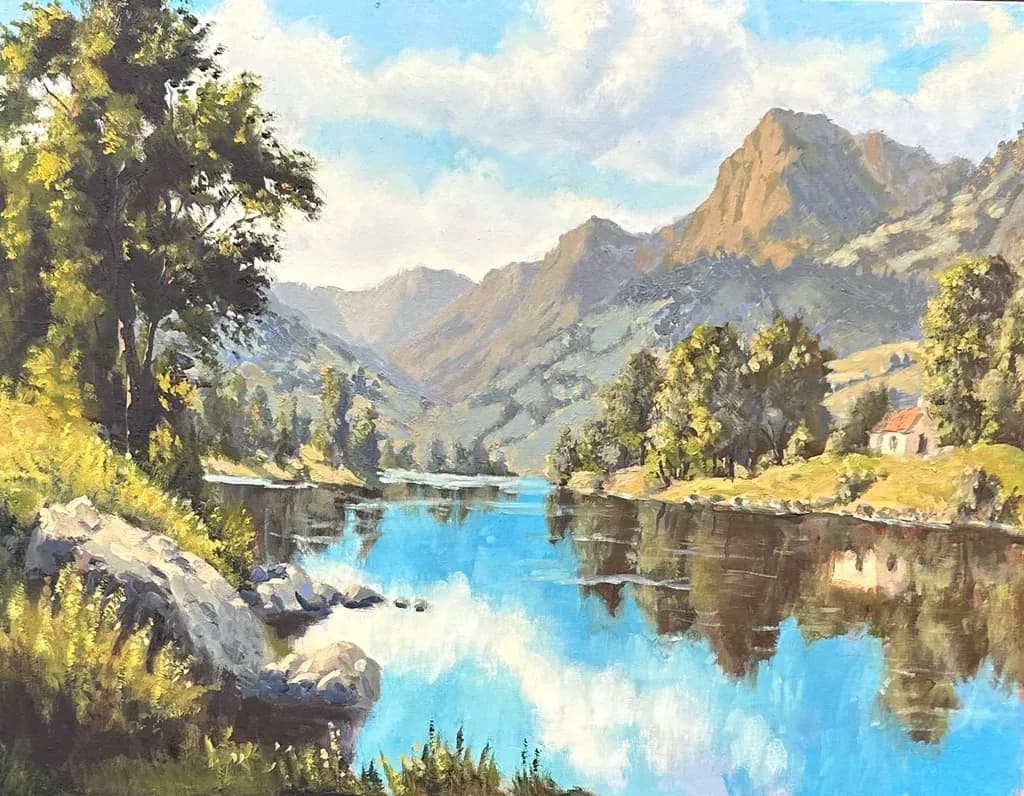 Below the Quiet Peaks