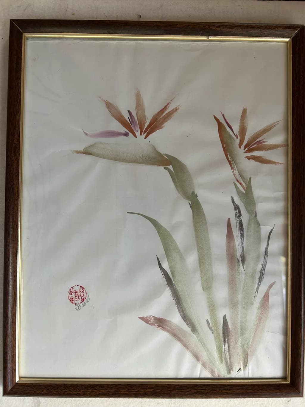 Muted Bird of Paradise