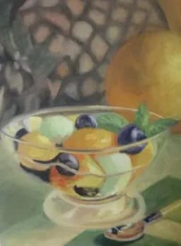 Garden Fruit Still Life