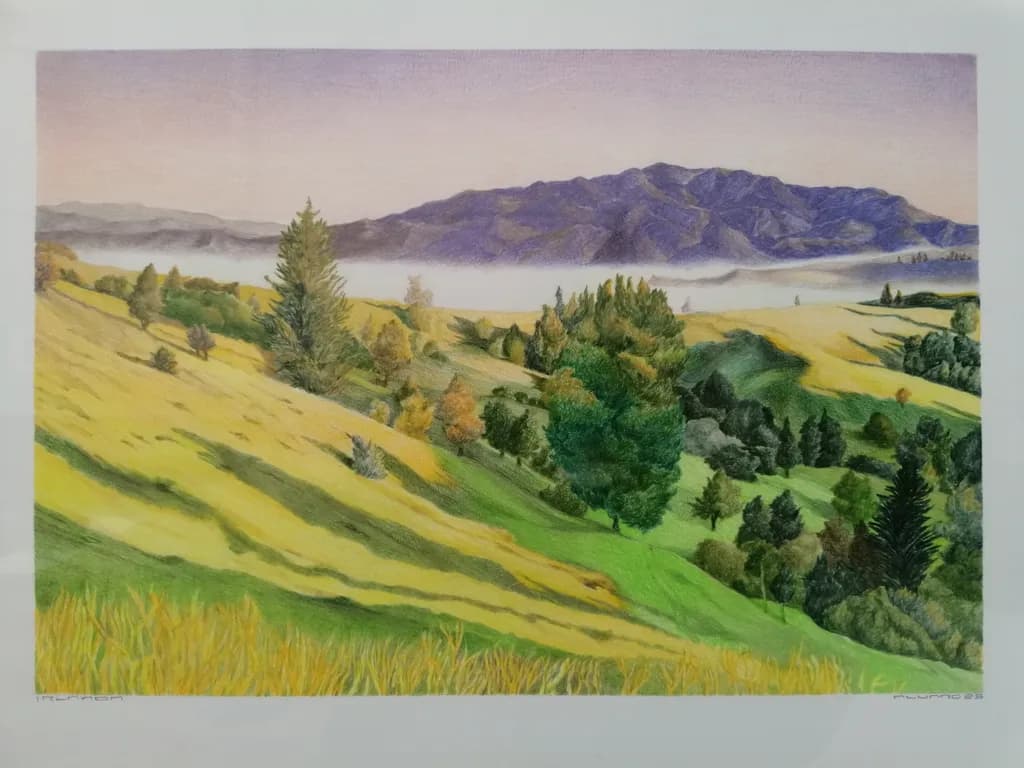 Misty Mountain Hillside