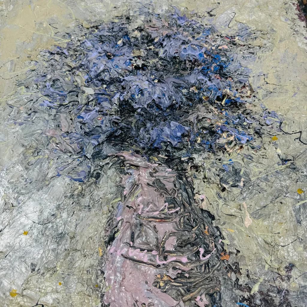 Textured Blue Bouquet