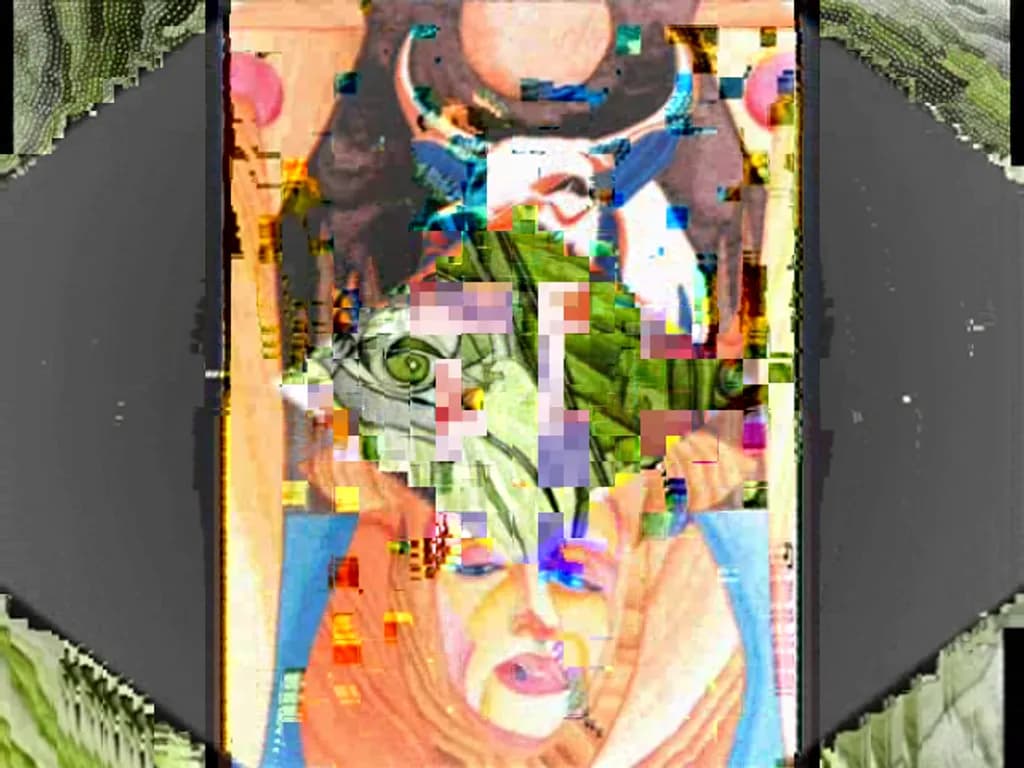 Glitched Portrait