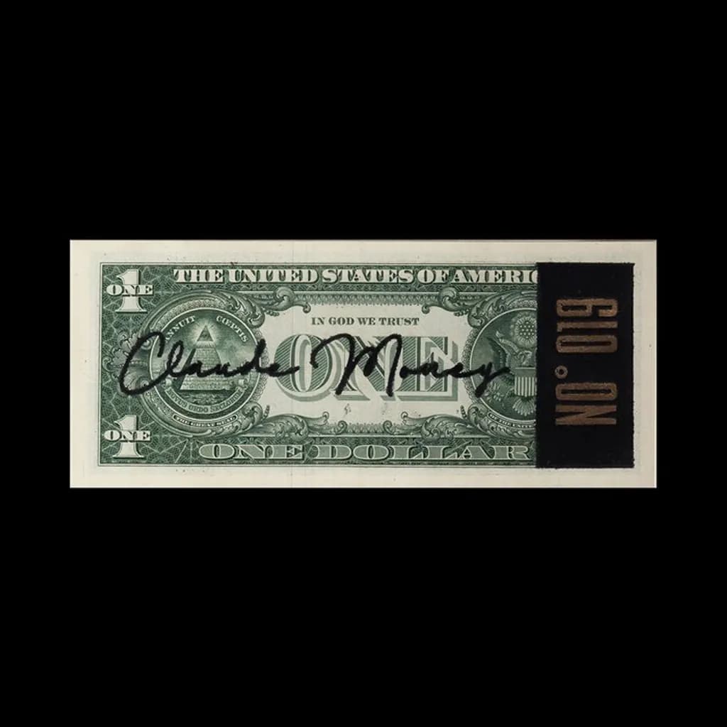 Signed Dollar No. 019