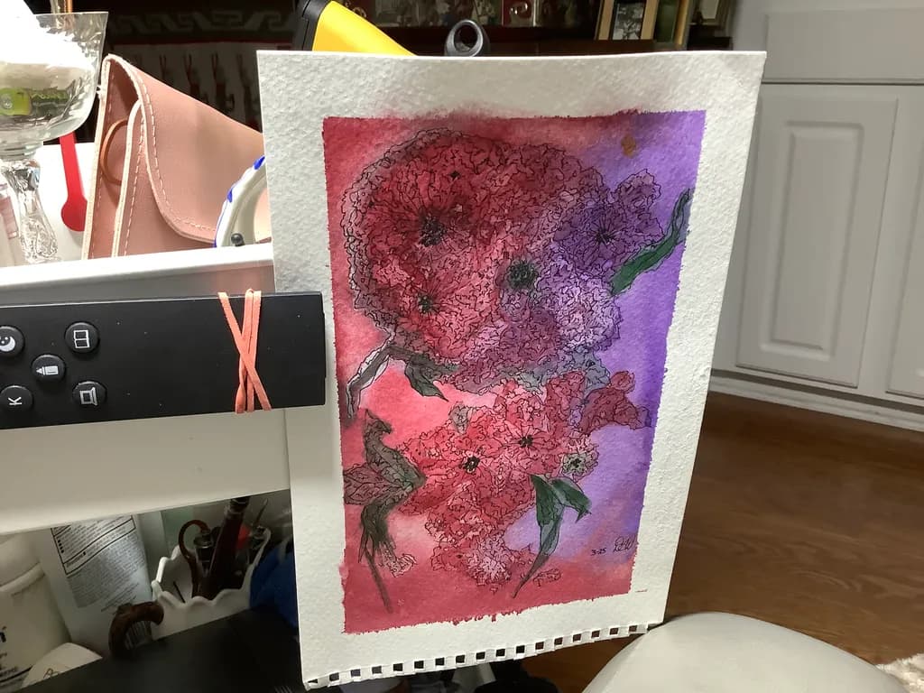 Crimson Blooms