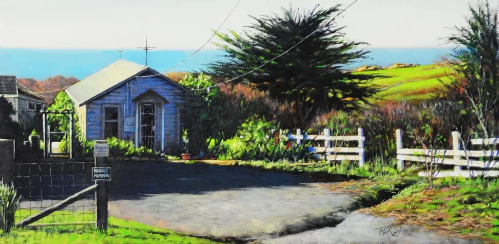 Morning Light on the House
