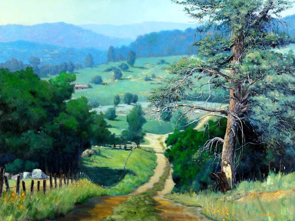 A Pine Tree near Paso Robles