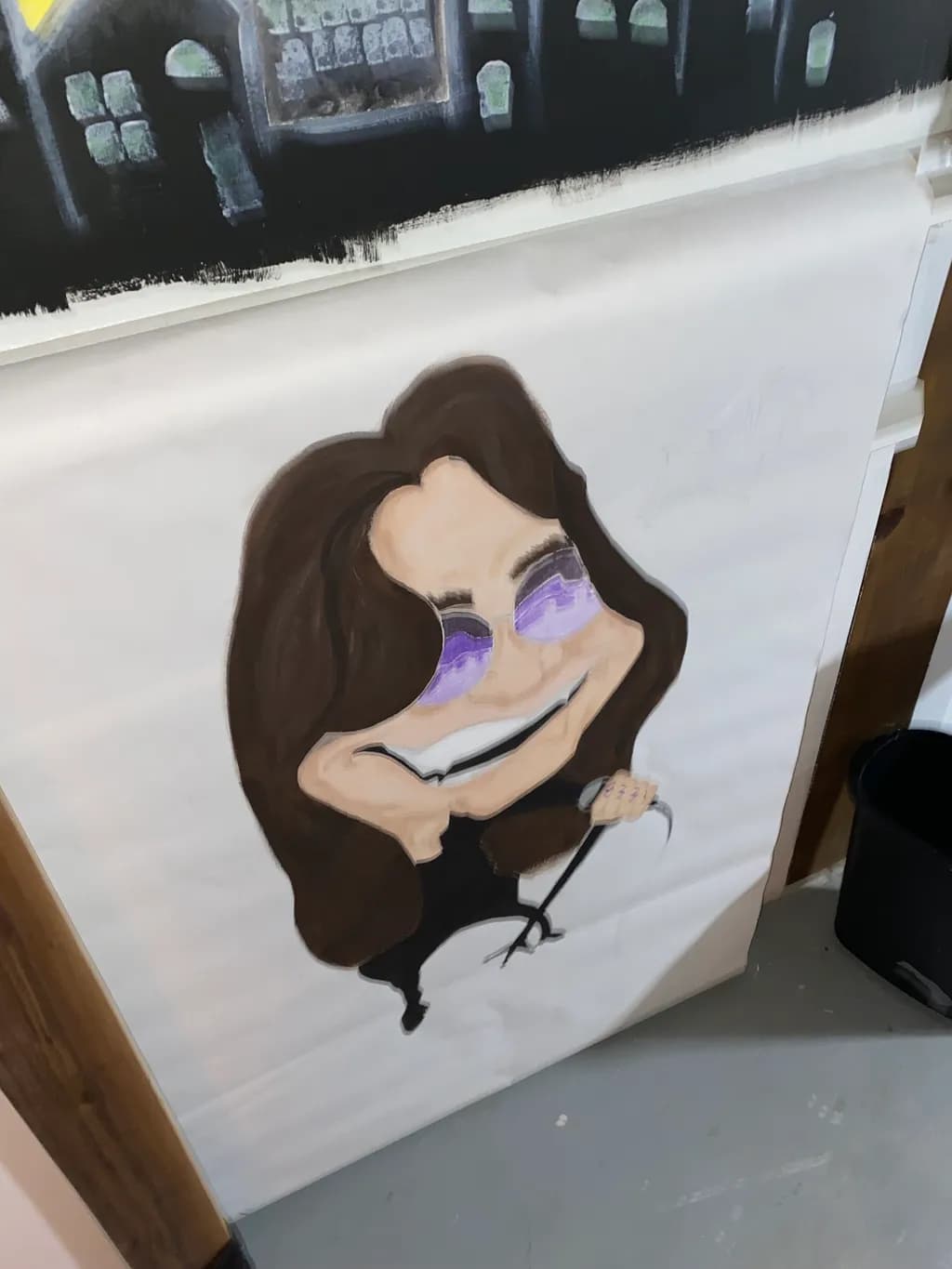 Purple Shades Singer