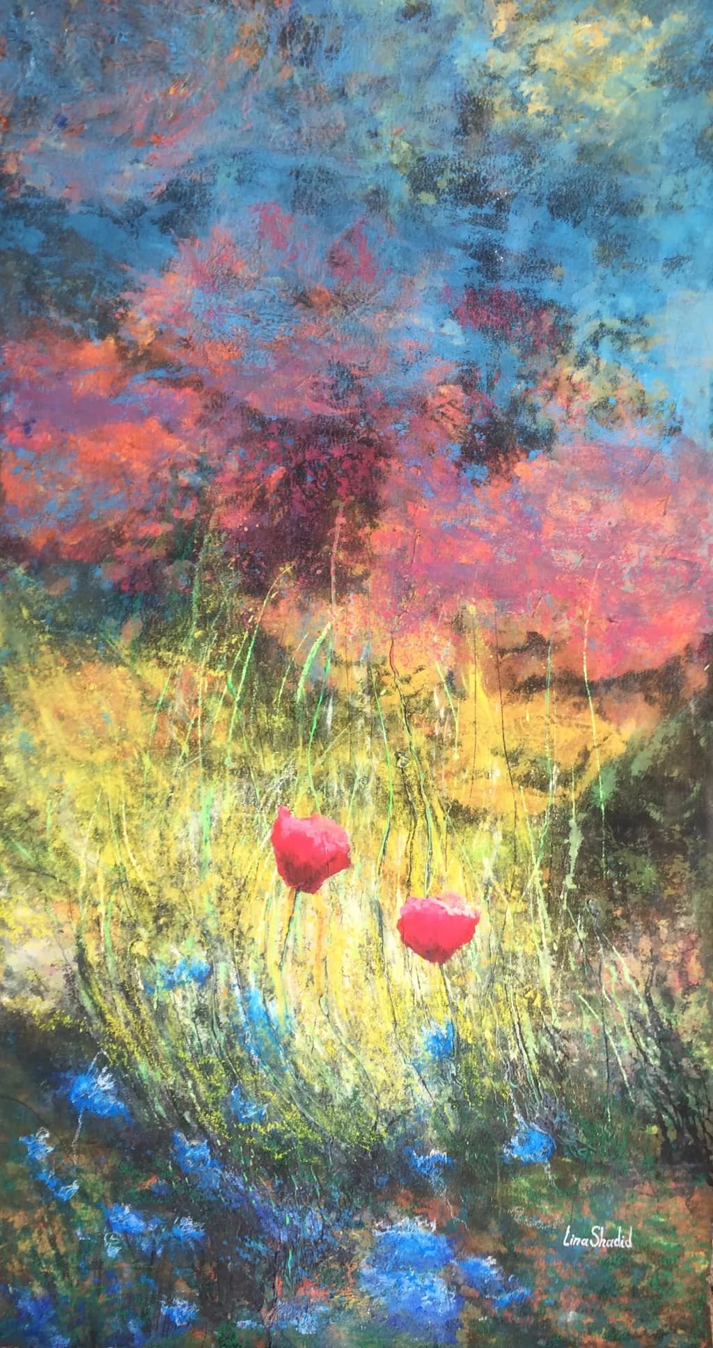 Colorfield Blossoms