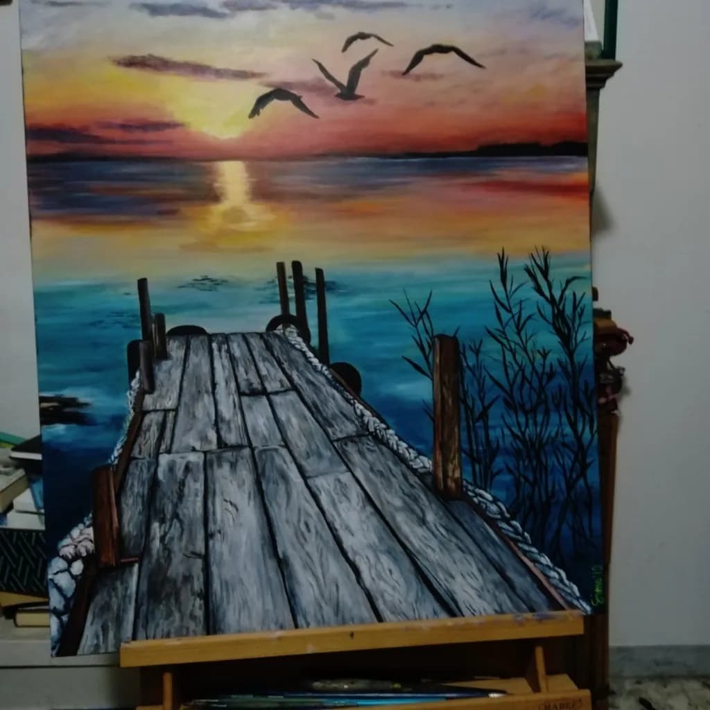 Sunset Pier Flight