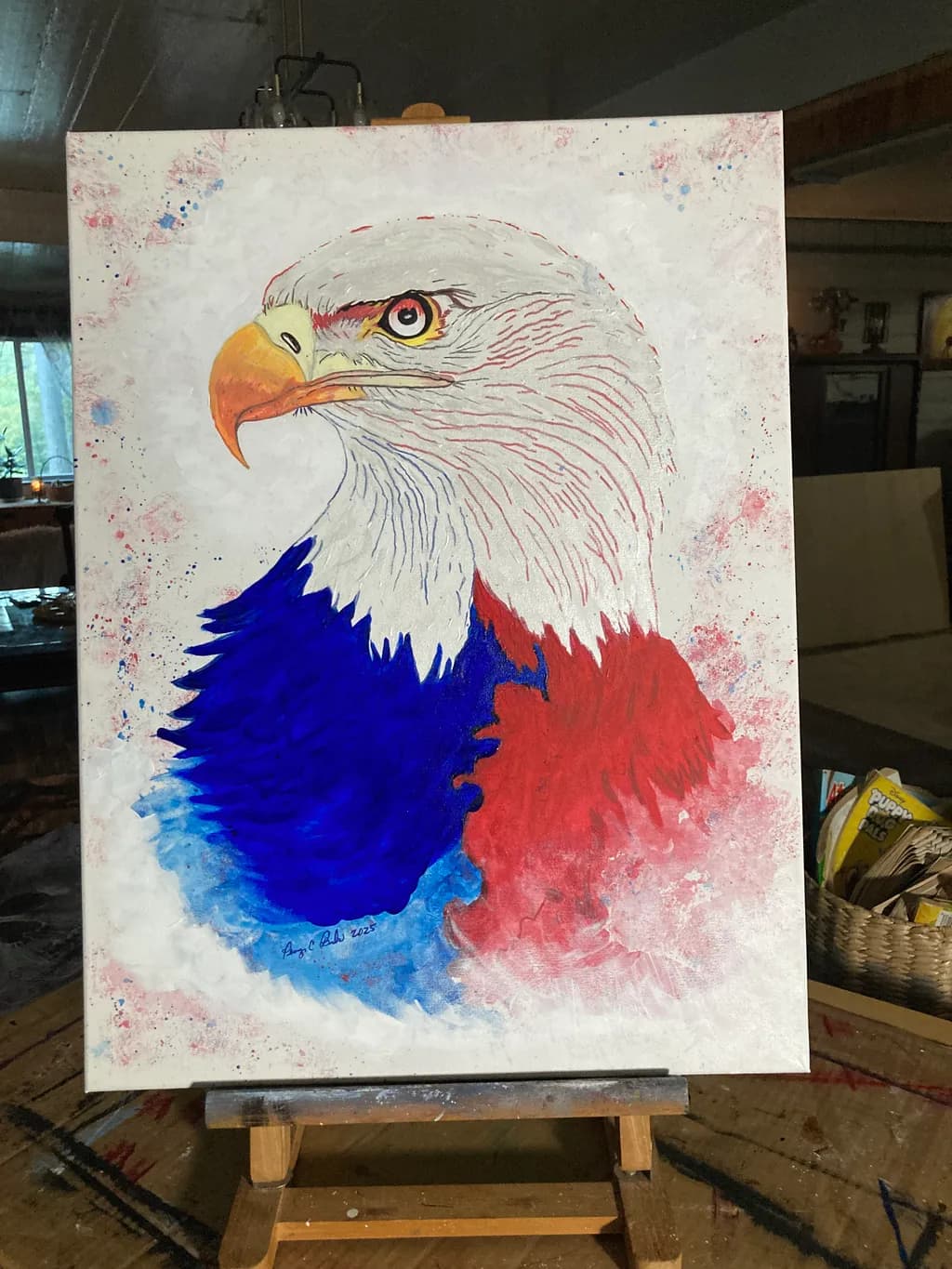 Patriotic Eagle
