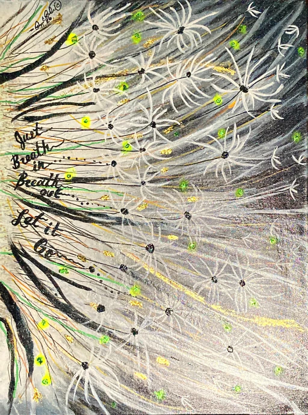 Golden Dandelion Drift