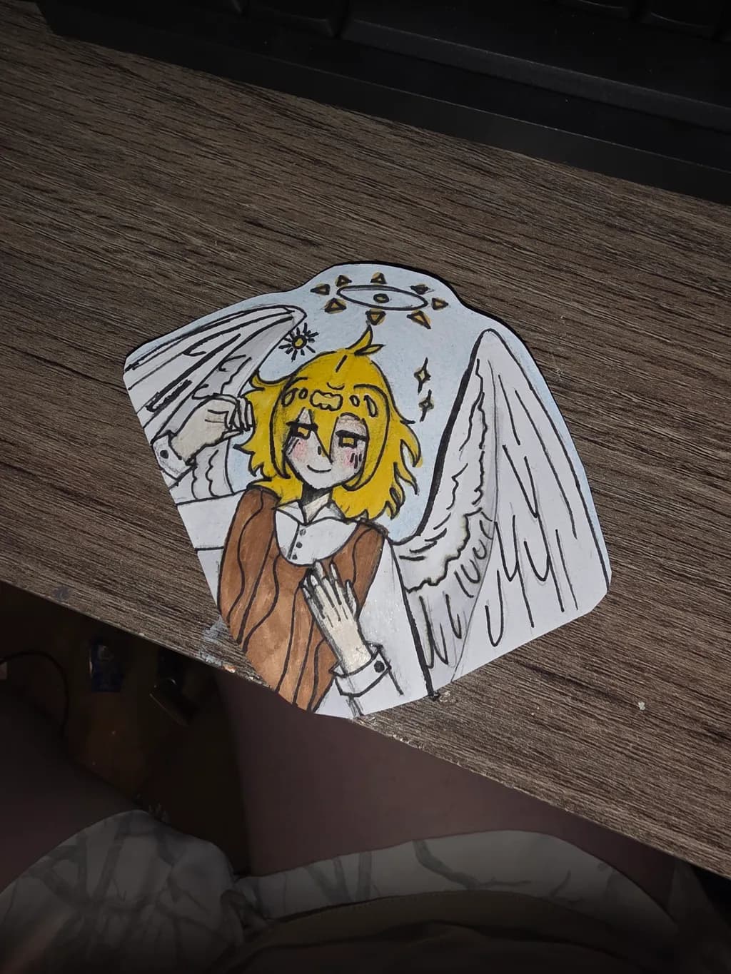 Golden Halo Angel