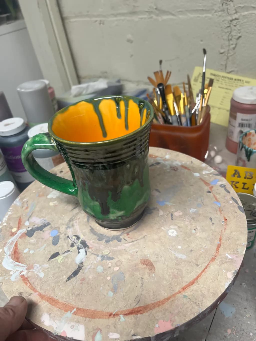 Glazed Contrast Mug