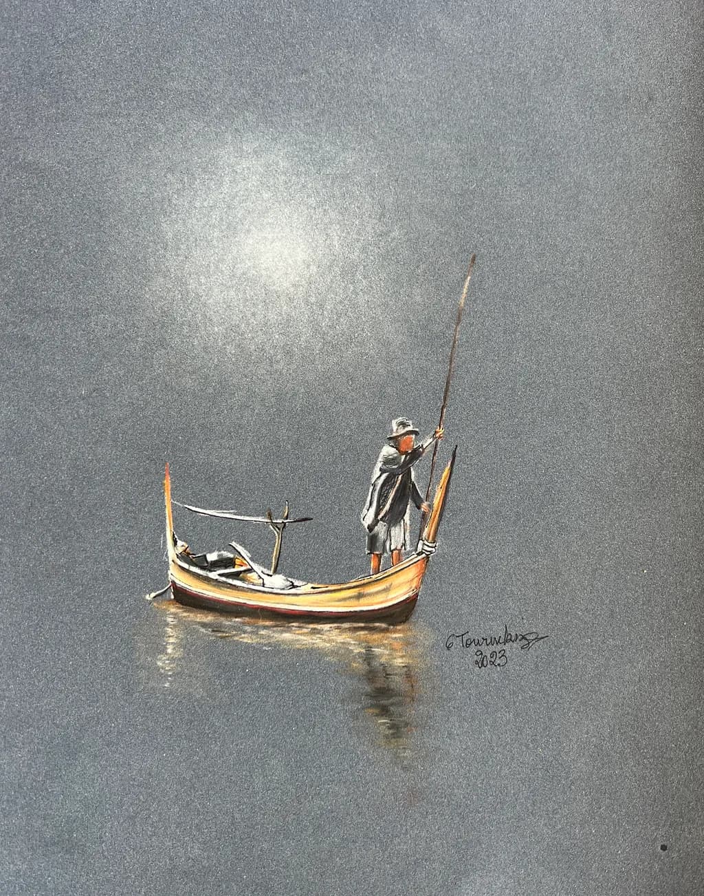 Solitary Fisherman