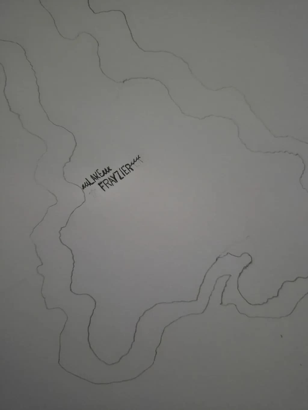Lake Franzier Map