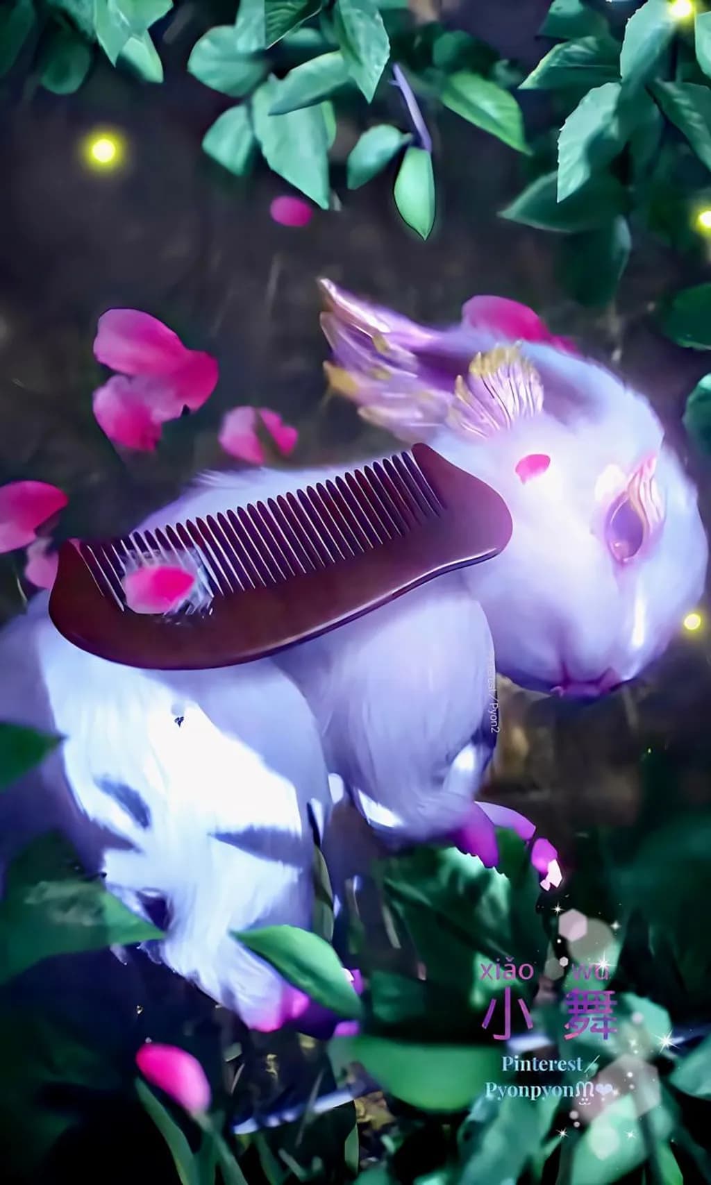 Mystic Hare Comb