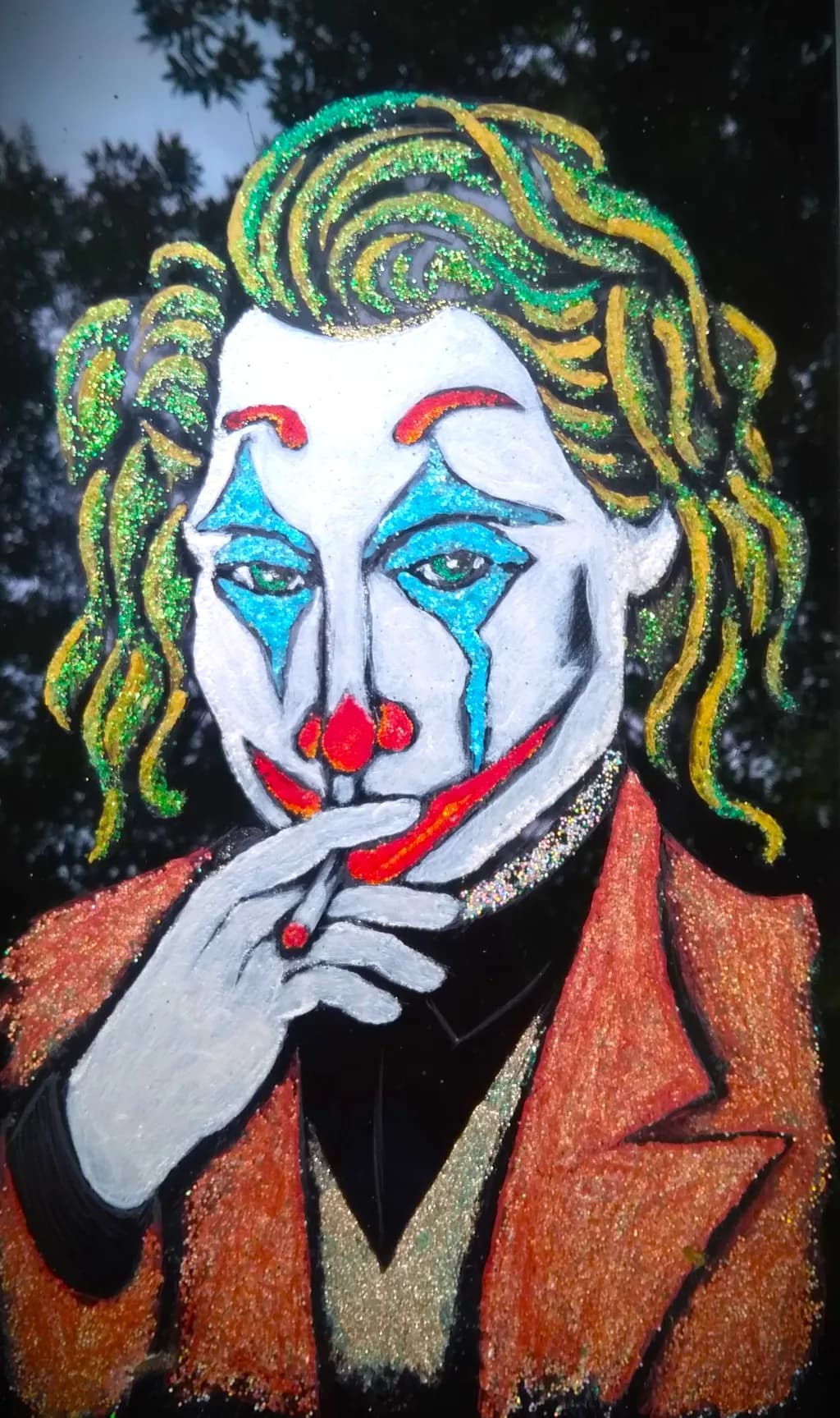 Glittered Joker