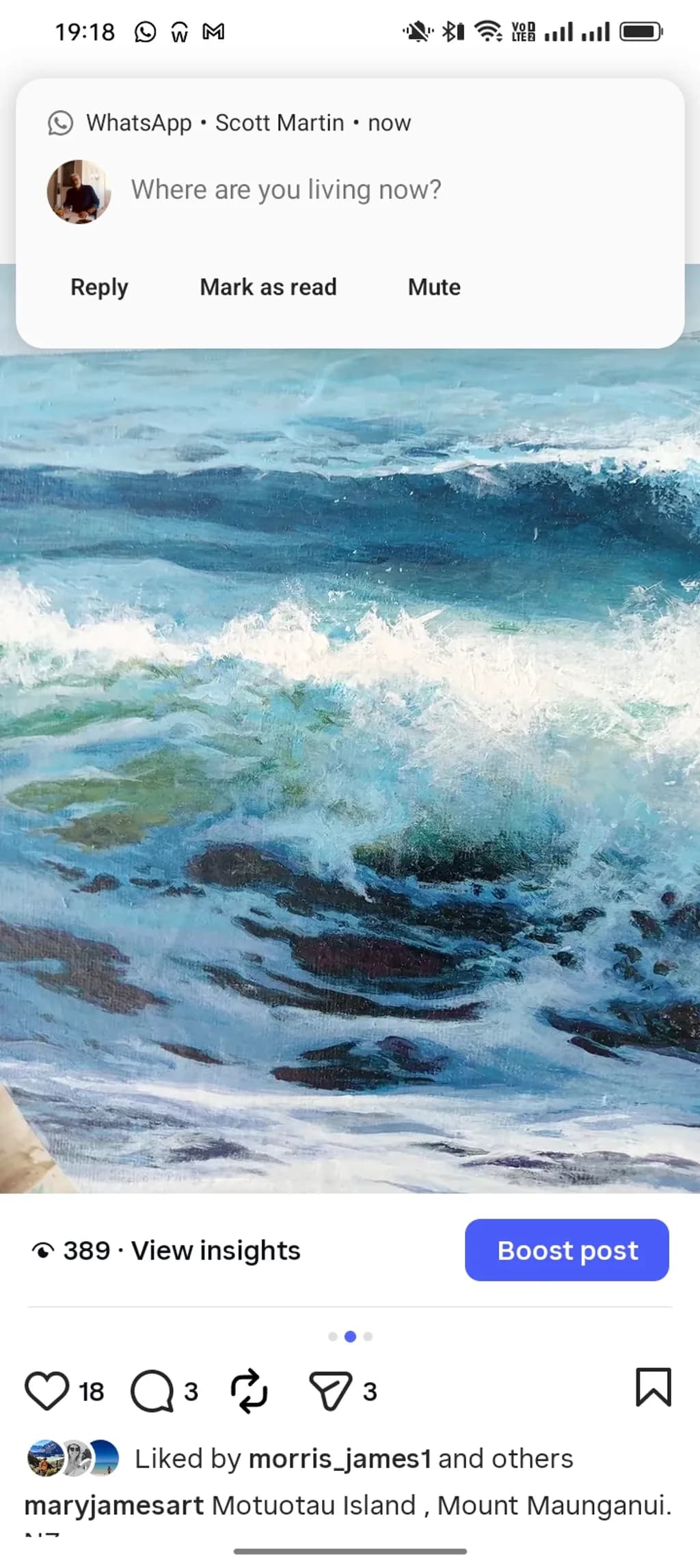 Ocean Wave Motion