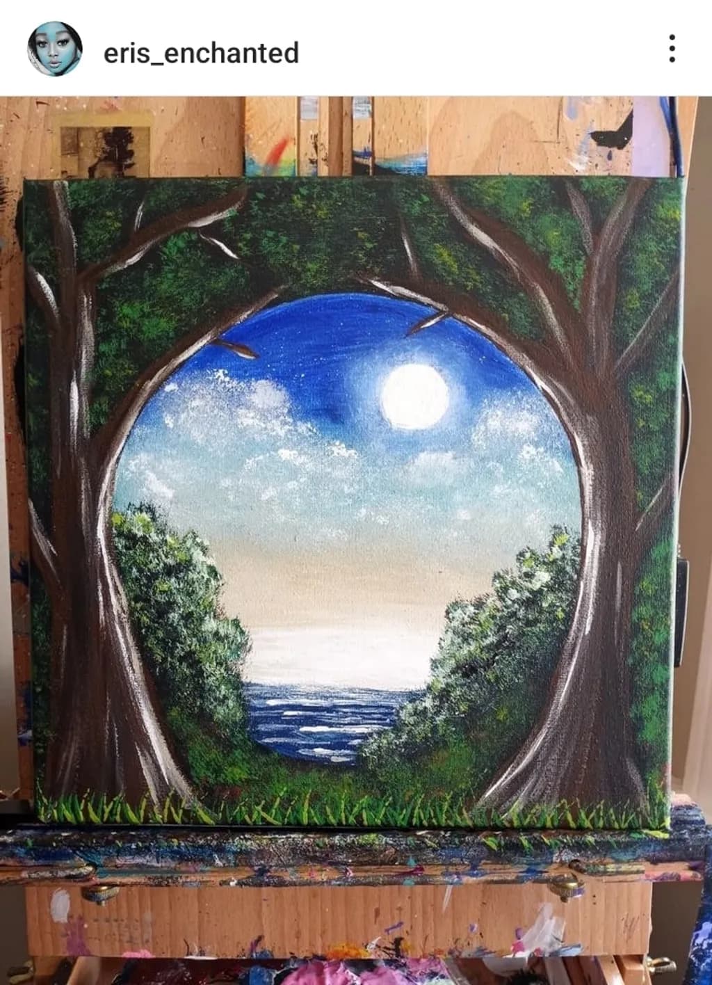 Moonlit Archway