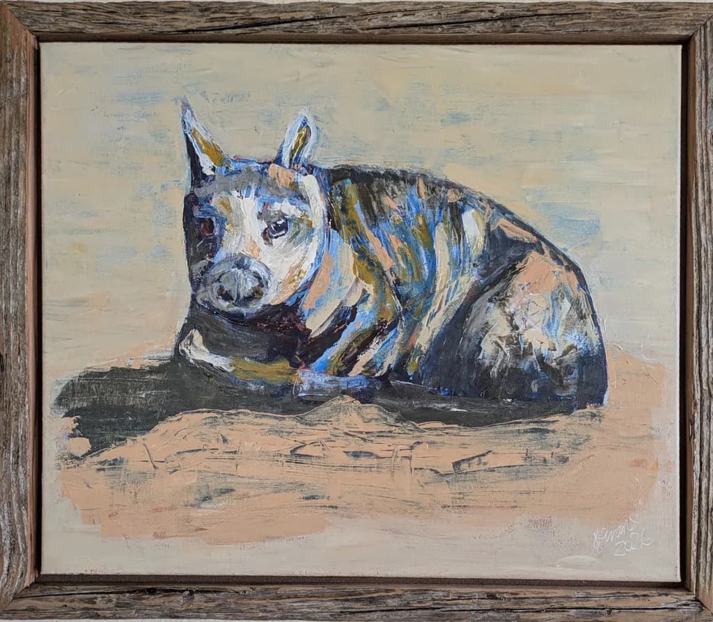 Resting Hyena