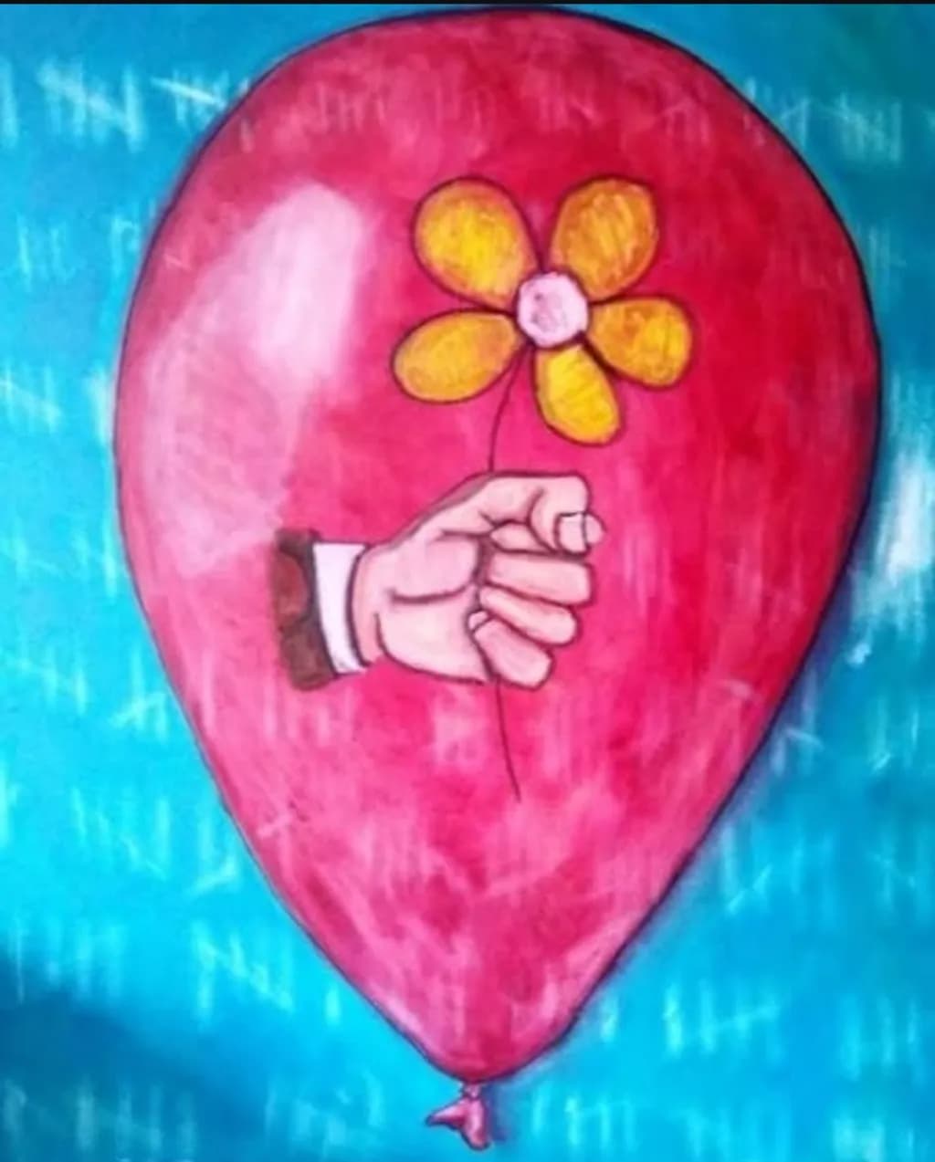 Flower Balloon Grip