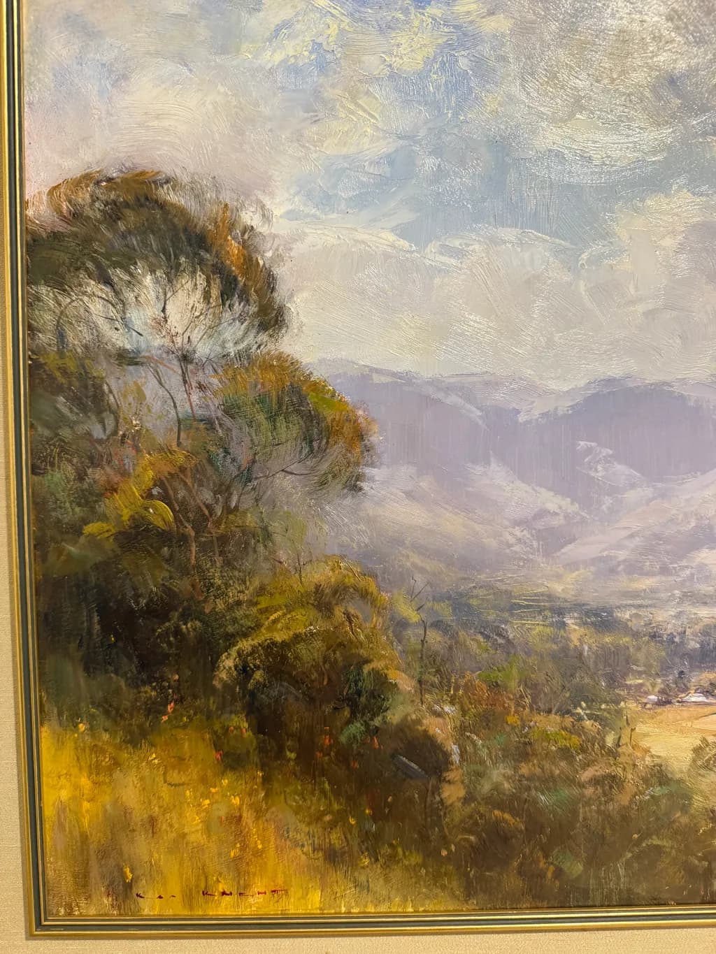 Misty Hillside