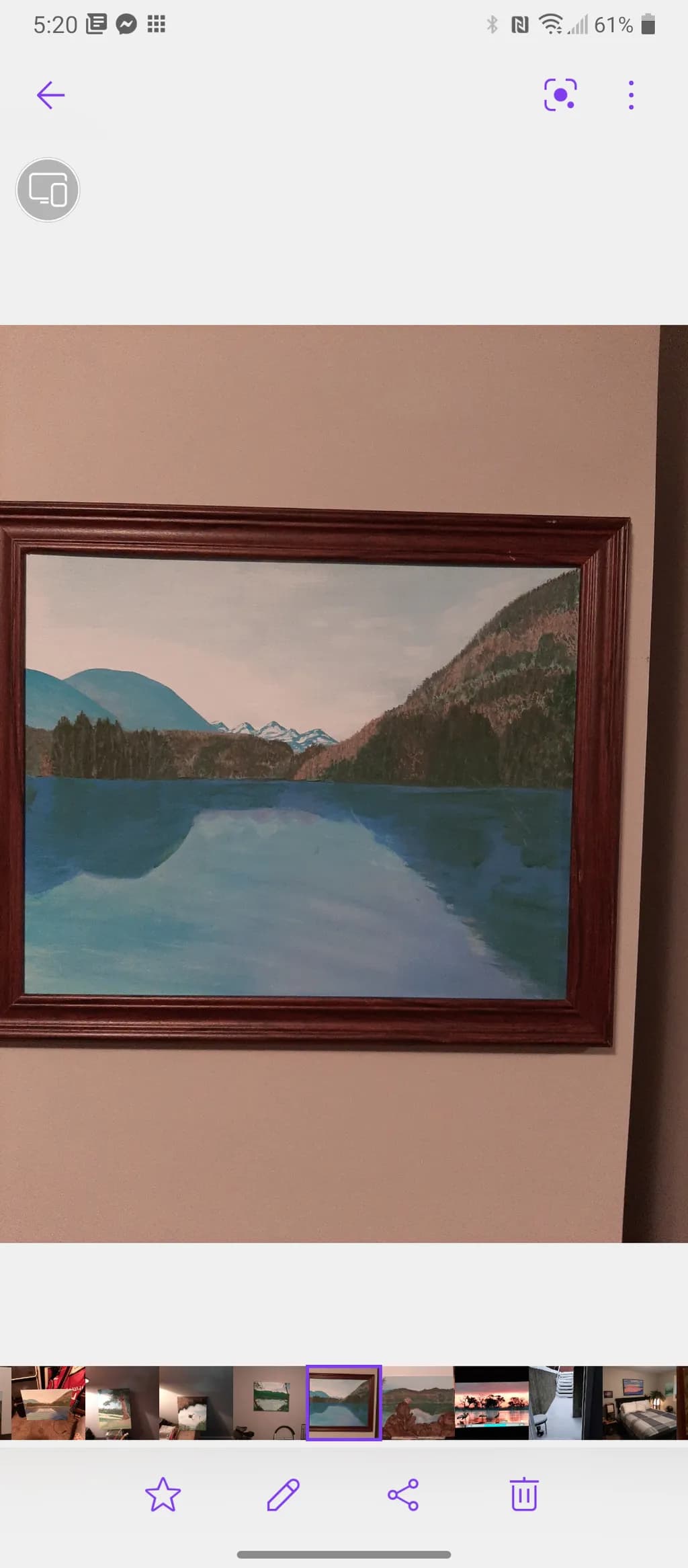 Mountain Lake Reflection